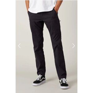 686 Men’s Everywhere Pants Slim Fit Black Size 32x34